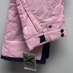 NEW Arctix Kids Classic Ski Snowboard Pants 8-10 pink